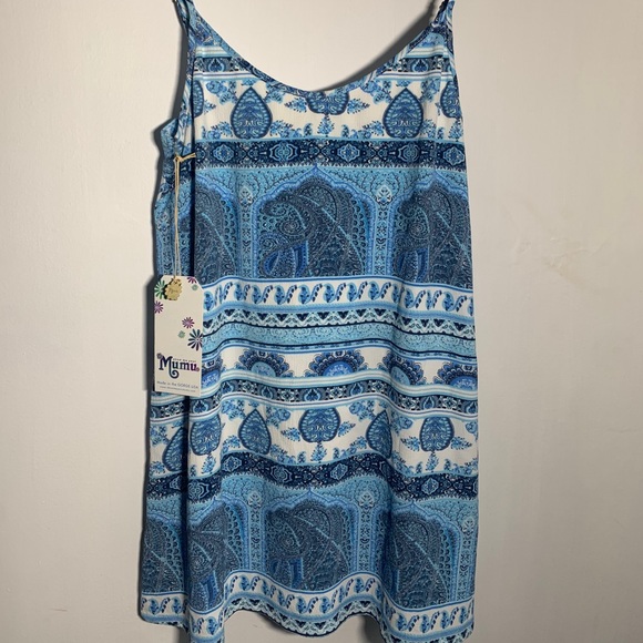 NWT Show Me Your MuMu - Tenley Tie Dress - Picture 2 of 5